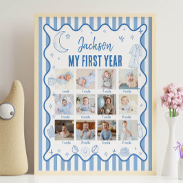 We Hebben Geen Oog Dichtgedaan Foto Mijlpaal Poster