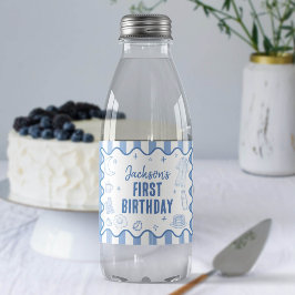We Hebben Geen Oog Dichtgedaan Pyjama Verjaardag Waterfles Etiket