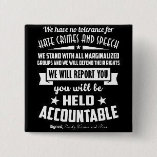 We hebben geen tolerantie voor de Button van de Ha