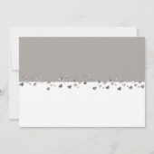 We hebben gehuwde glitter Heart Foto Elopement Whi Kaart (Achterkant)