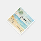 We hebben gekozen voor Forever Elegant Wedding Servet (Hoek)