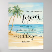 We hebben gekozen voor Forever Elegant Wedding Wel Poster (Voorkant)