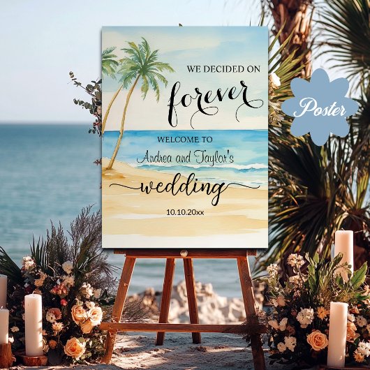 We hebben gekozen voor Forever Elegant Wedding Wel Poster