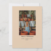 We hebben geprobeerd Grappige Kerstmis vakantie fo Kaart (Achterkant)