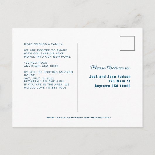 WE HEBBEN GEPROVEERD, Fun House on Wheels Uitnodiging Briefkaart (Achterkant)