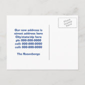 We hebben geslapt! aankondigingskaart (Achterkant)