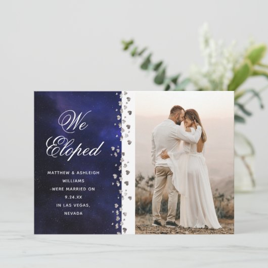 We hebben Glitter Hearts Photo Elopement Space uit Kaart (Staand voorkant)