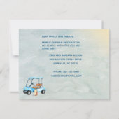 We hebben Golf Cart Greens Retirement Move Aankondiging (Achterkant)