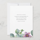 We hebben Greenery Eucalyptus Foliage Moving Notitiekaartje (Achterkant)