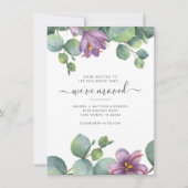 We hebben Greenery Eucalyptus Foliage Moving Notitiekaartje (Voorkant)