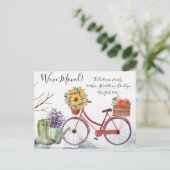 We hebben Herfst thema Thanksgiving verplaatst Briefkaart (Staand voorkant)