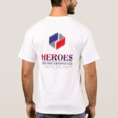 WE HEBBEN HEROES NODIG! T-SHIRT (Achterkant)
