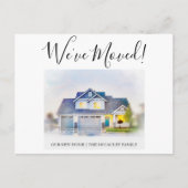 We hebben het adres van de aankondiging van de Wat Briefkaart (Voorkant)