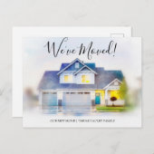 We hebben het adres van de aankondiging van de Wat Briefkaart (Voorkant / Achterkant)