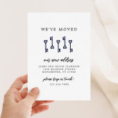 We hebben het adres van de familie gewijzigd aankondiging