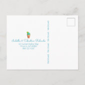 We hebben het adres veranderd in het zuidwesten va aankondigingskaart (Achterkant)