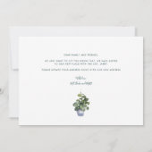 We hebben het adres verplaatst aankondiging (Achterkant)