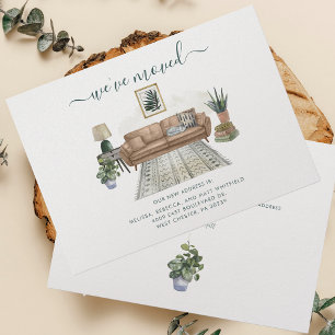 We hebben het adres verplaatst aankondiging