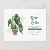 We hebben het adres verplaatst aankondigingskaart (Voorkant)