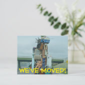 We hebben het Briefkaart Adres gewijzigd (Staand voorkant)