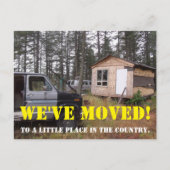 We hebben het Briefkaart Adres gewijzigd (Voorkant)