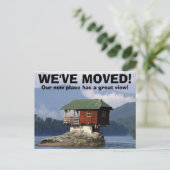 We hebben het Briefkaart Adres gewijzigd (Staand voorkant)