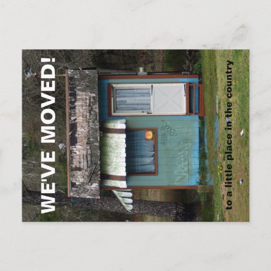 We hebben het Briefkaart Adres gewijzigd (Voorkant)