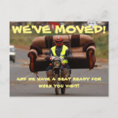 We hebben het Briefkaart Adres gewijzigd (Voorkant)