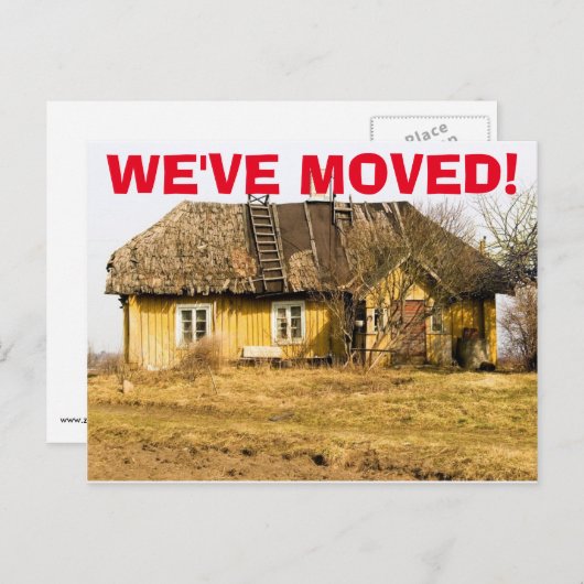 We hebben het Briefkaart Adres gewijzigd (Voorkant / Achterkant)