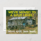 We hebben het Briefkaart Adres gewijzigd (Voorkant / Achterkant)