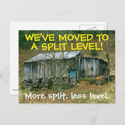 We hebben het Briefkaart Adres gewijzigd (Voorkant / Achterkant)