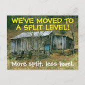 We hebben het Briefkaart Adres gewijzigd (Voorkant)