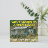 We hebben het Briefkaart Adres gewijzigd (Staand voorkant)