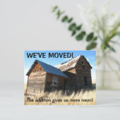 We hebben het Briefkaart Adres gewijzigd (Staand voorkant)