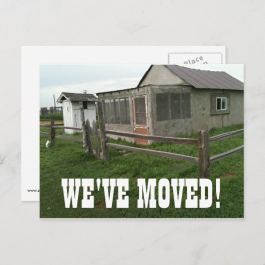 We hebben het Briefkaart Adres gewijzigd (Voorkant / Achterkant)