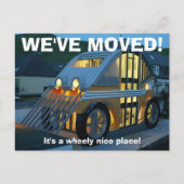 We hebben het Briefkaart Adres gewijzigd (Voorkant)