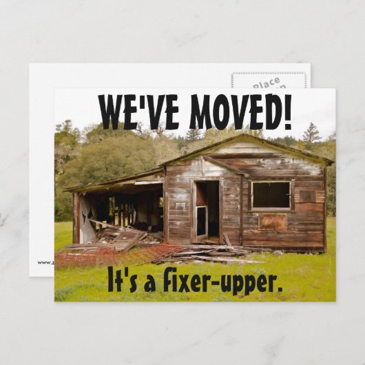 We hebben het Briefkaart Adres gewijzigd (Voorkant / Achterkant)