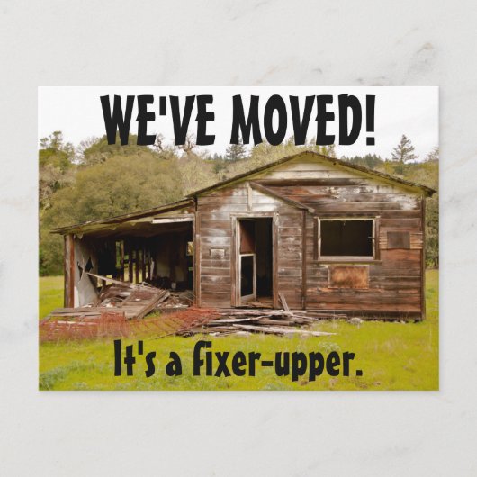 We hebben het Briefkaart Adres gewijzigd (Voorkant)