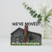 We hebben het Briefkaart Adres gewijzigd (Staand voorkant)