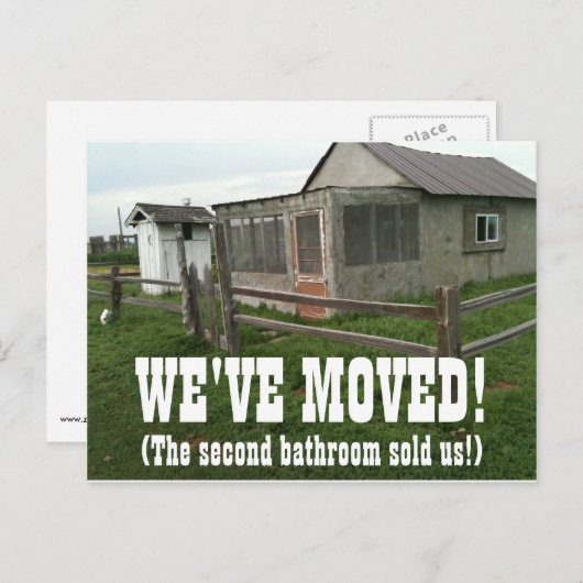 We hebben het Briefkaart Adres gewijzigd (Voorkant / Achterkant)