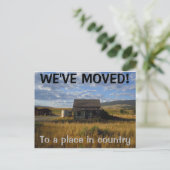 We hebben het Briefkaart Adres gewijzigd (Staand voorkant)