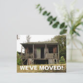 We hebben het Briefkaart Adres gewijzigd (Staand voorkant)