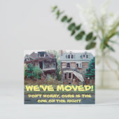 We hebben het Briefkaart Adres gewijzigd (Staand voorkant)