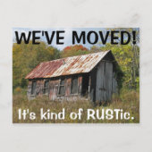 We hebben het Briefkaart Adres gewijzigd (Voorkant)