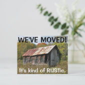 We hebben het Briefkaart Adres gewijzigd (Staand voorkant)