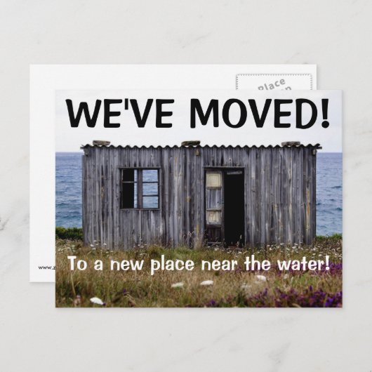 We hebben het Briefkaart Adres gewijzigd (Voorkant / Achterkant)