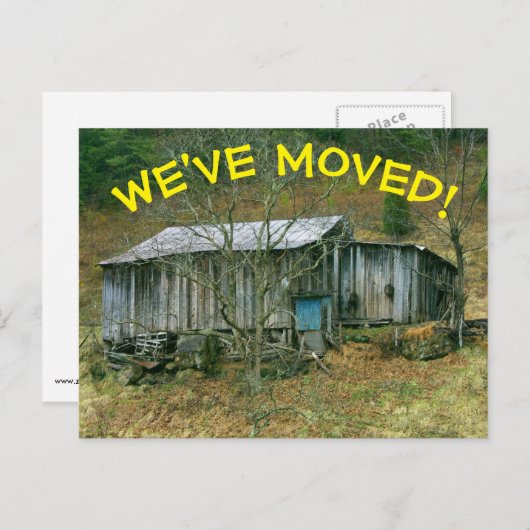 We hebben het Briefkaart Adres gewijzigd (Voorkant / Achterkant)