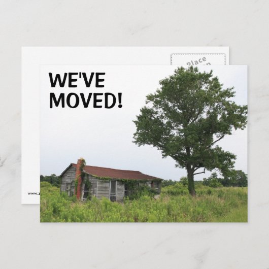 We hebben het Briefkaart Adres gewijzigd (Voorkant / Achterkant)