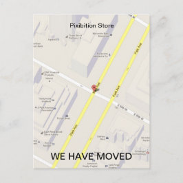We hebben het Briefkaart Kaart toevoegen verplaats
