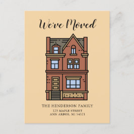 We hebben het Briefkaart 'New Home Moving Announce